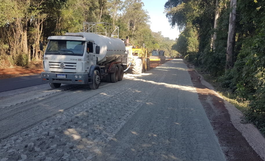Obras de terceiras faixas na PR-323