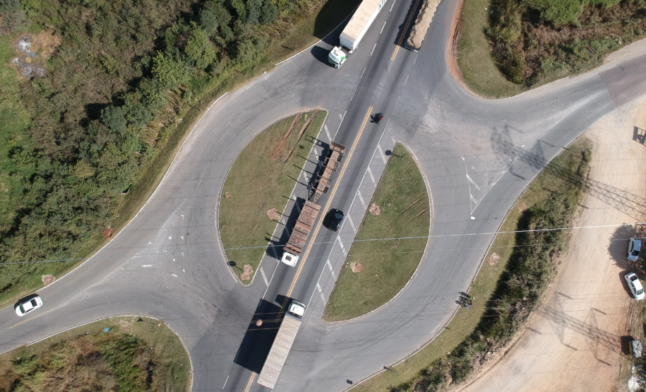 Trevo das Amoreiras - Antes