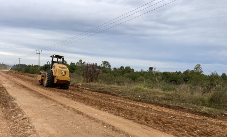 PR-513 compactação de leito escarificado