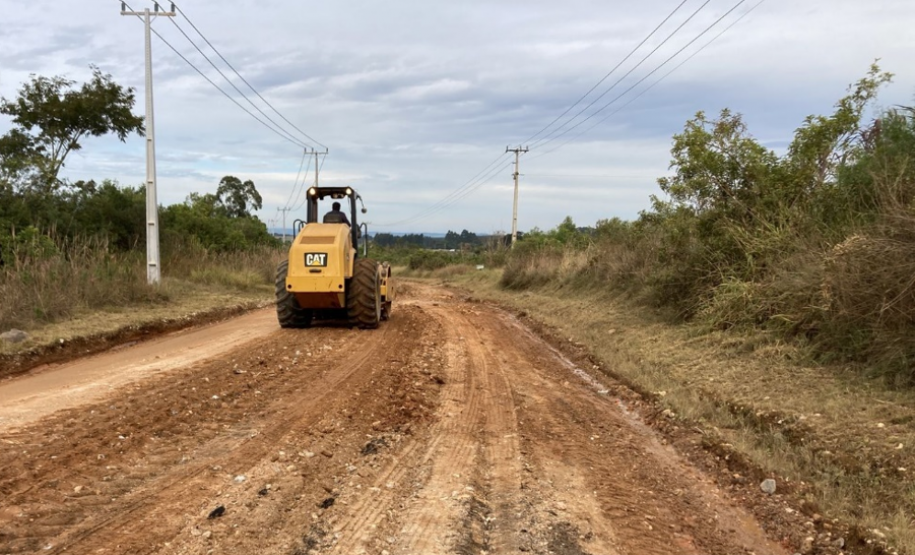 PR-513 compactação de leito escarificado