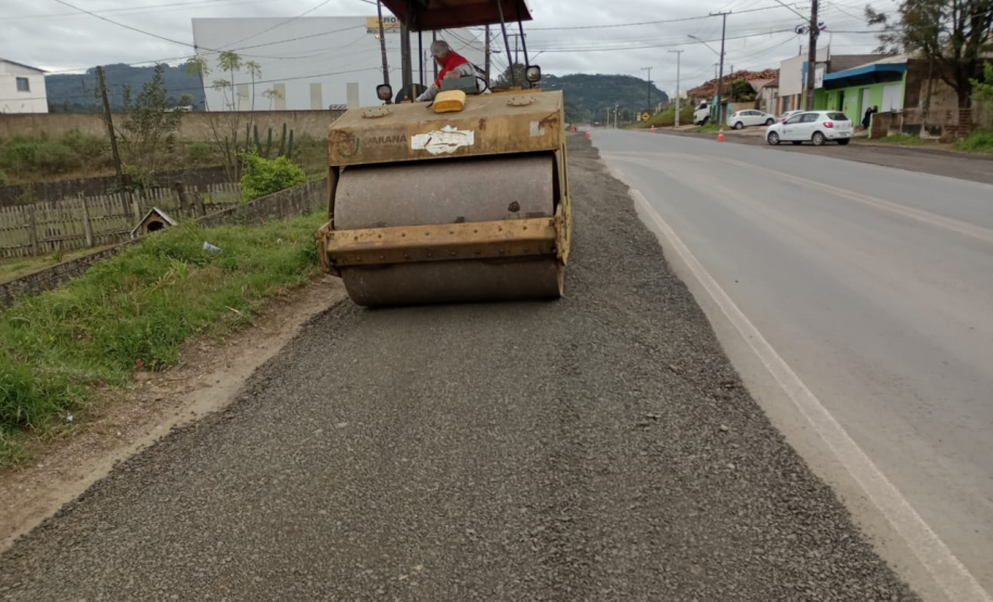 Serviços de conservação na PRC-280 por administração direta