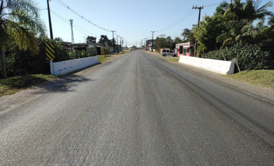 Ponte sobre o Rio da Praia PR-412