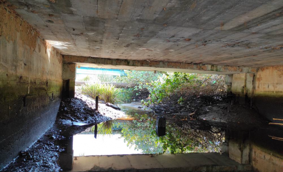 Ponte sobre o Rio da Praia PR-412