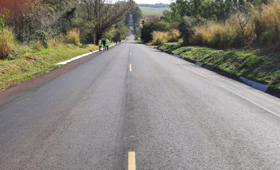 PR-082 entre Cidade Gaúcha e Nova Olímpia