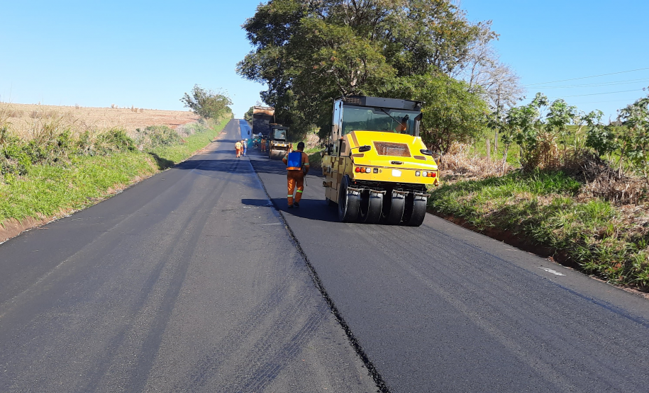 PR-082 entre Cidade Gaúcha e Nova Olímpia