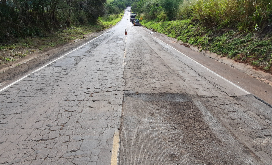 PR-082 entre Cidade Gaúcha e Nova Olímpia