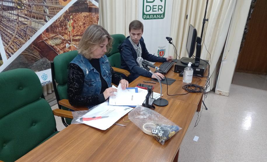 Abertura de envelopes de habilitação