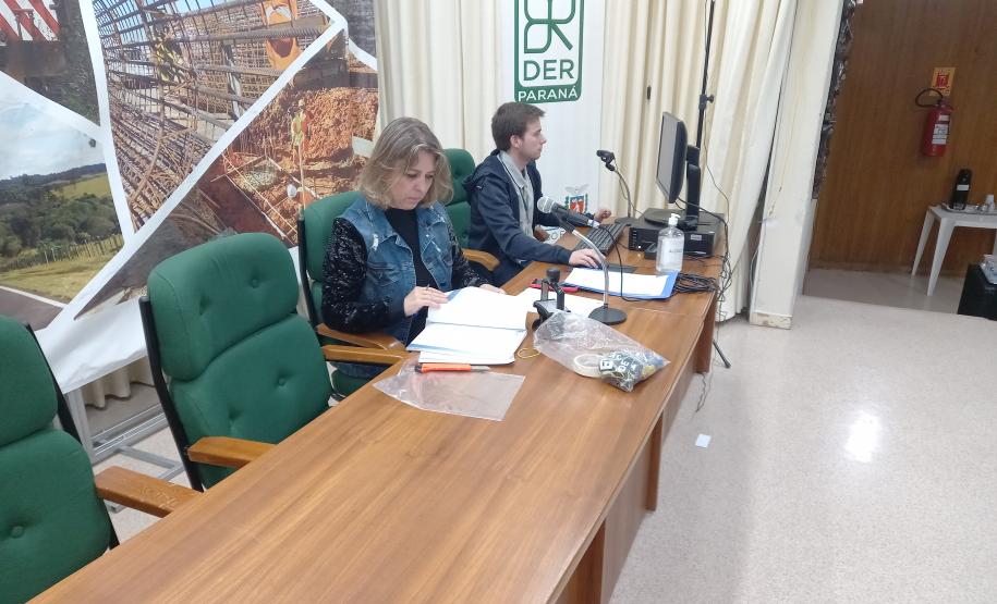 Abertura de envelopes de habilitação