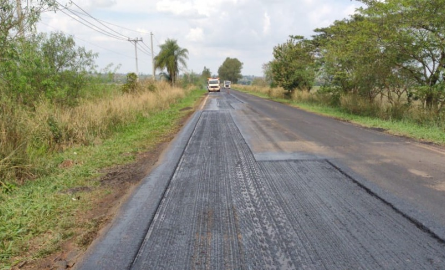 PR-576 entre Aparecida do Ivaí e o Rio Ivaí
