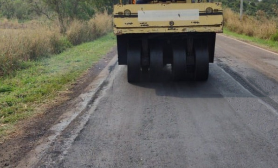 PR-576 entre Aparecida do Ivaí e o Rio Ivaí