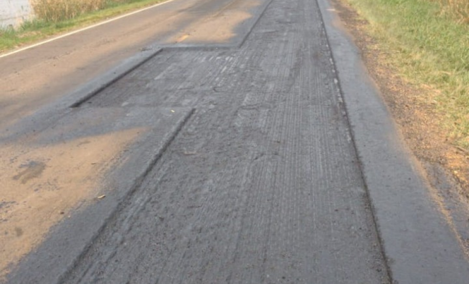 PR-576 entre Aparecida do Ivaí e o Rio Ivaí