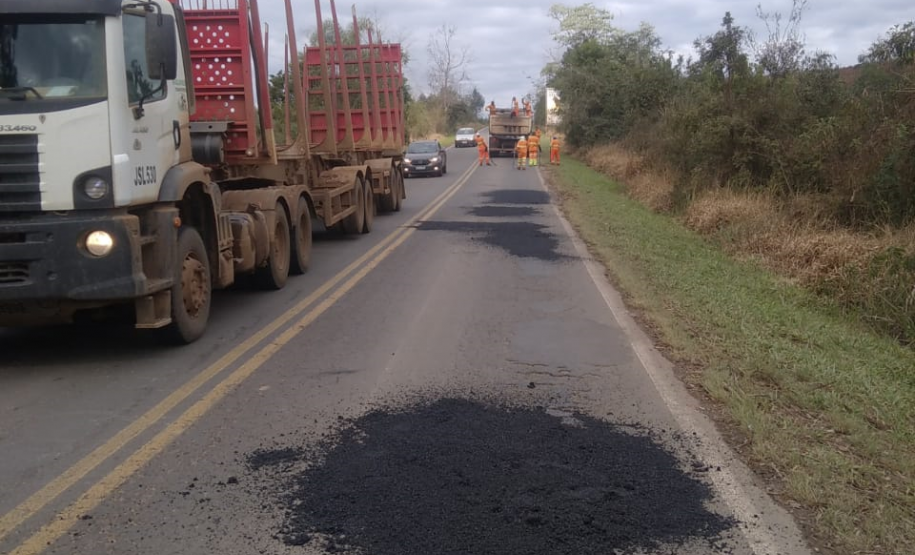 Tapa buracos emergencial