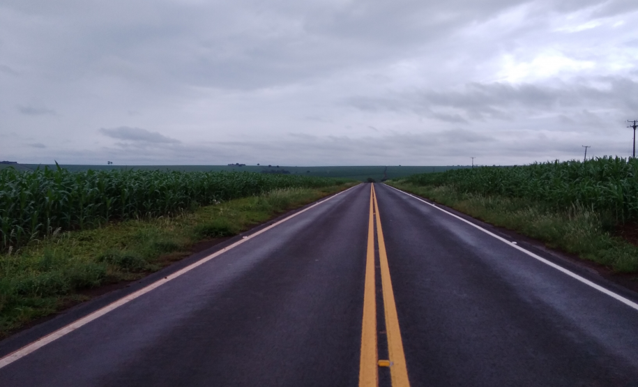 PR-472 entre Goioerê e Juranda