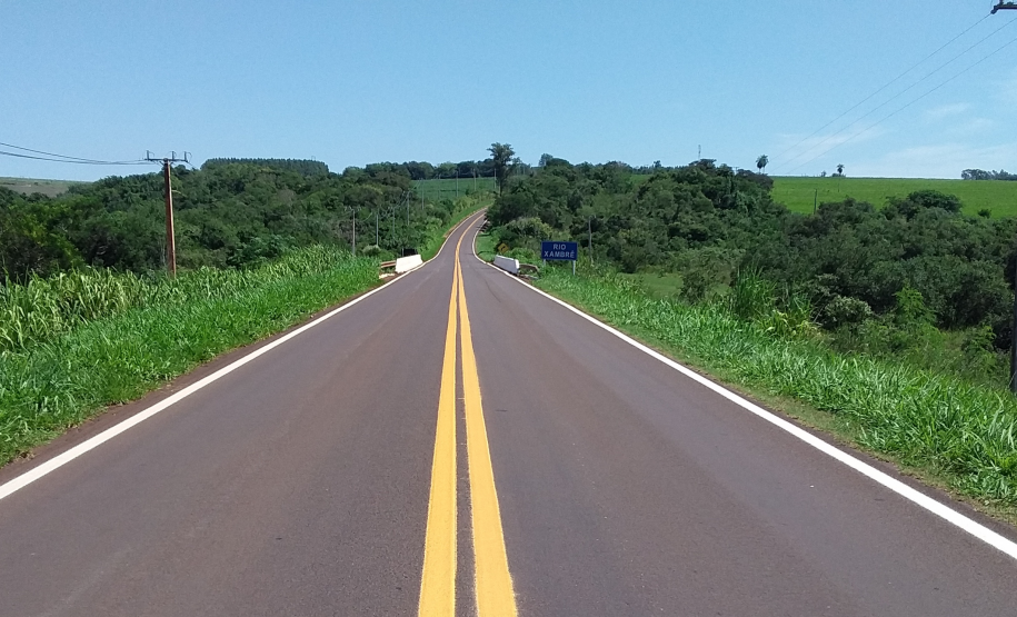 PR-490 entre Iporã e Altônia