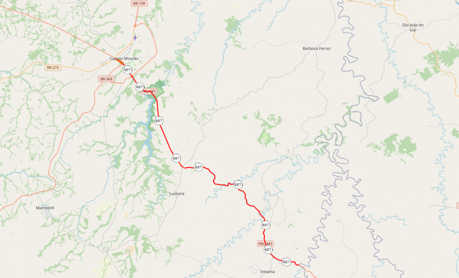 PRC-487 Campo Mourão - Iretama