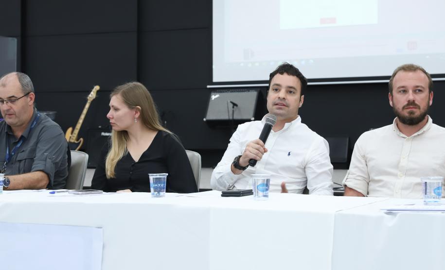 Audiência pública da Ponte de Guaratuba, em Guaratuba