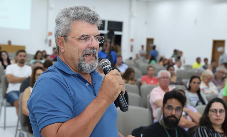 Audiência pública da Ponte de Guaratuba, em Guaratuba