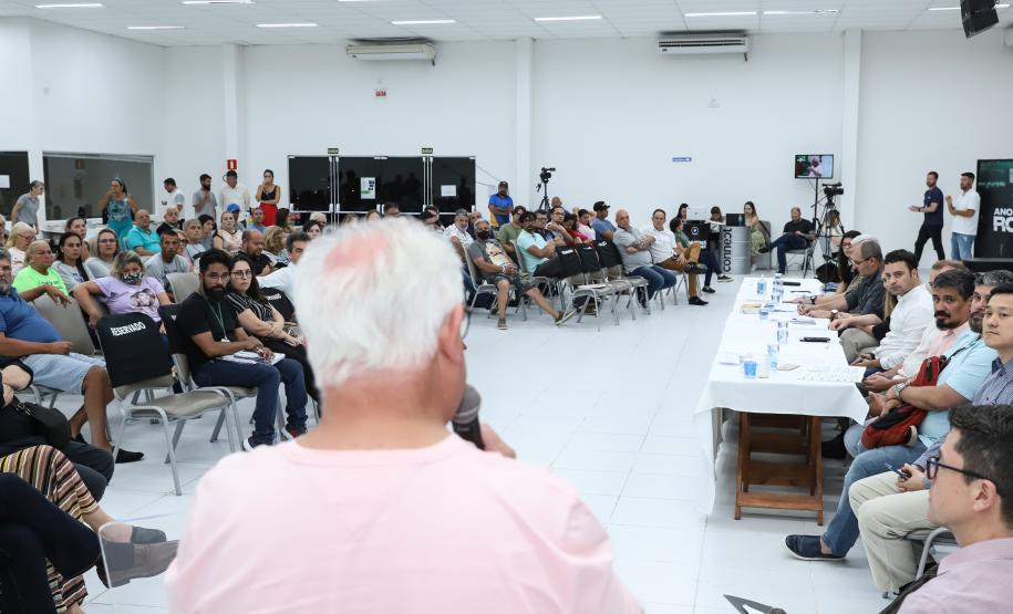 Audiência pública da Ponte de Guaratuba, em Guaratuba