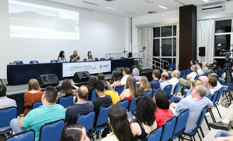 Audiência pública em Matinhos