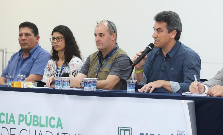 Audiência pública em Matinhos