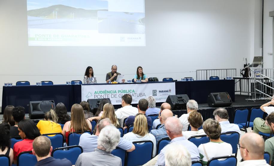 Audiência pública em Matinhos
