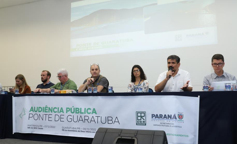 Audiência pública em Matinhos