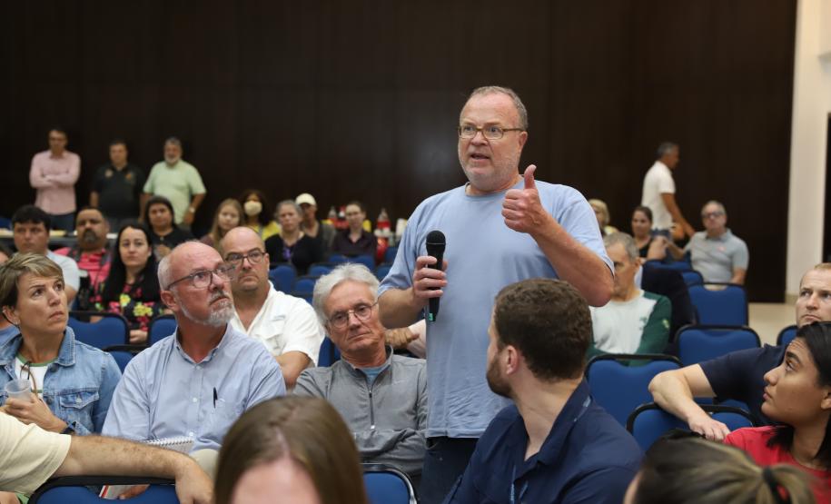 Audiência pública em Matinhos