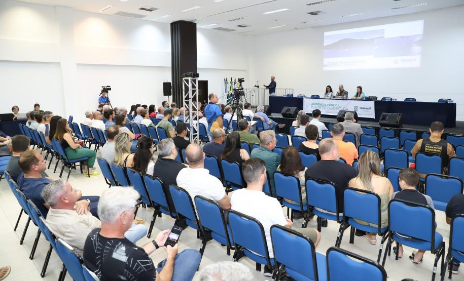 Audiência pública em Matinhos