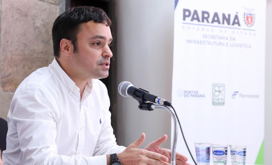 Coletiva de imprensa sobre obras na BR-277