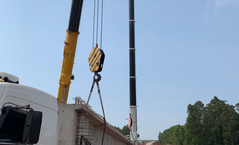 Obras de duplicação no Contorno de Cascavel