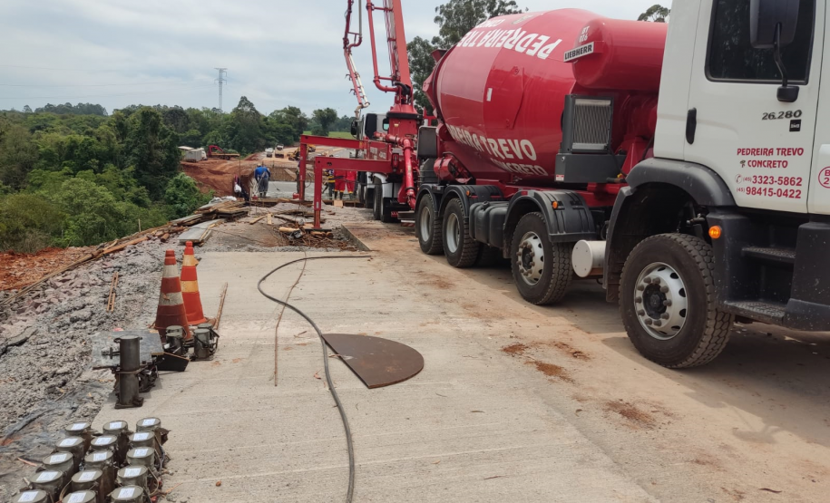 Obras de duplicação no Contorno de Cascavel