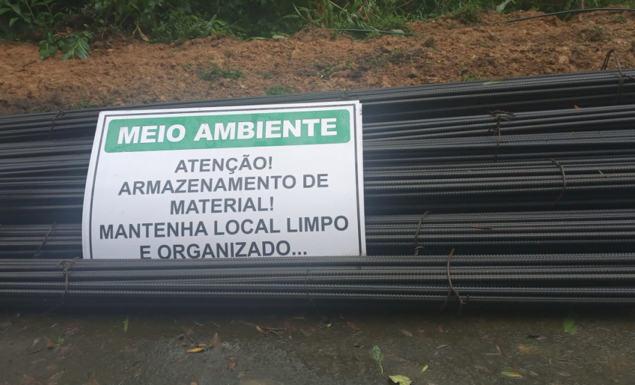 Obras na Estrada da Graciosa