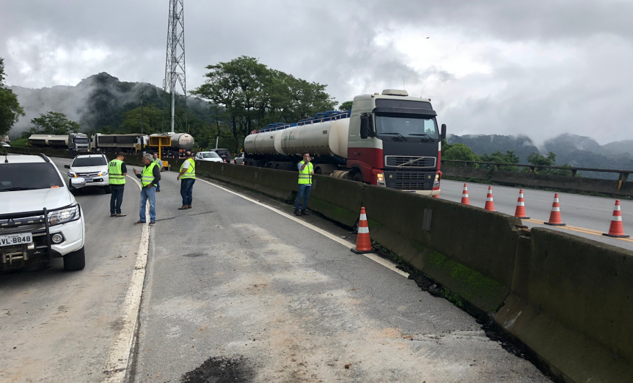 Serviços para liberação de faixa adicional na BR-277