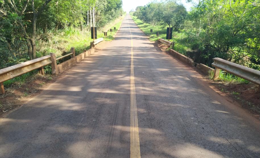 Ponte Córrego Alto PR-534 em Centenário do Sul
