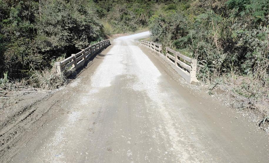 Ponte Rio Conceição PR-090 no limite entre Campo Largo e Ponta Grossa