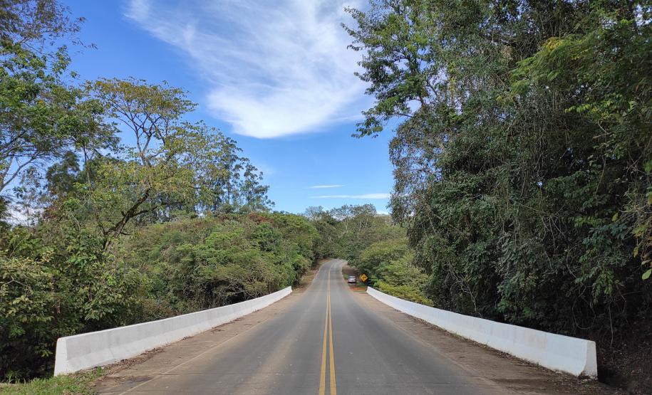 Ponte Rio da Pescaria PR-151 em São José da Boa Vista