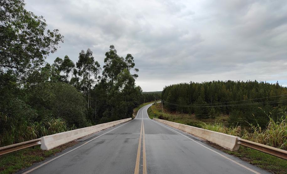 Ponte Rio das Perdizes PR-239 no limite entre Jaguariaíva e Arapoti