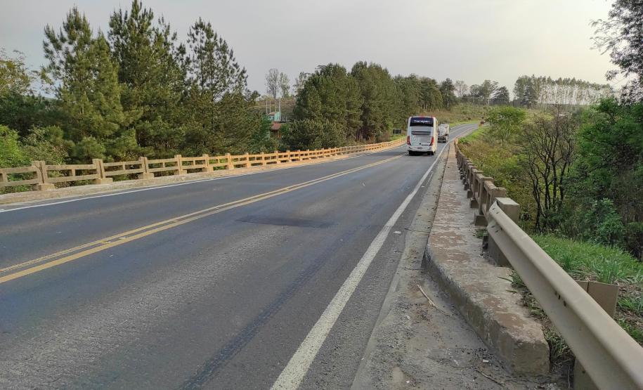 Ponte Rio Jaguariaíva PR-151 em Jaguariaíva