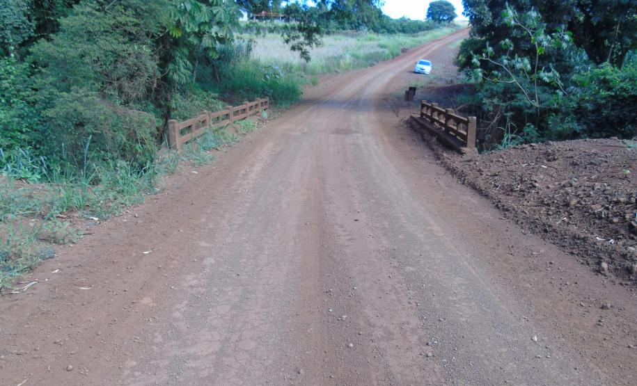 Ponte Rio Madrugada PR-442 no limite entre Assaí e Uraí