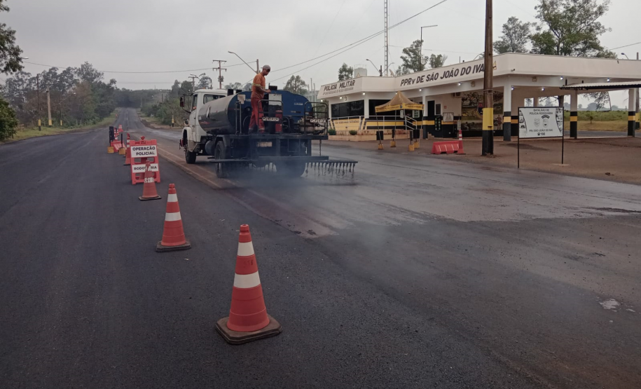 Conservação PR-082 no Vale do Ivaí