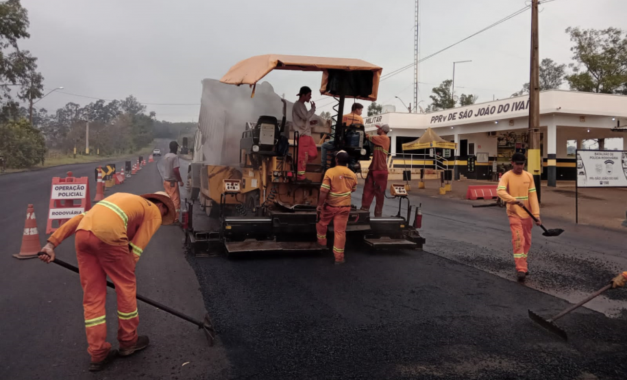 Conservação PR-082 no Vale do Ivaí