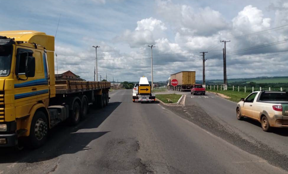 PR-151 entre Ponta Grossa e o trevo da PR-438