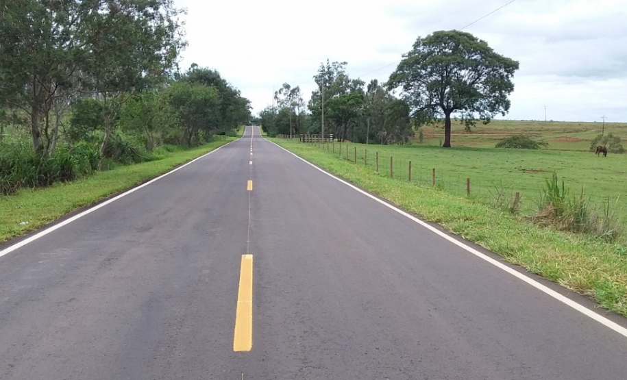 PR-468 entre Umuarama e Goioerê