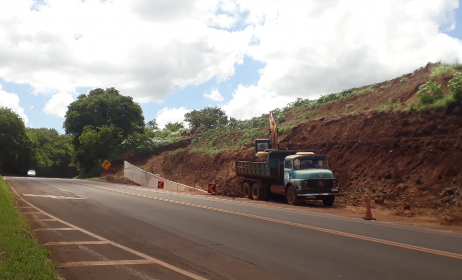 Obras na BR-369