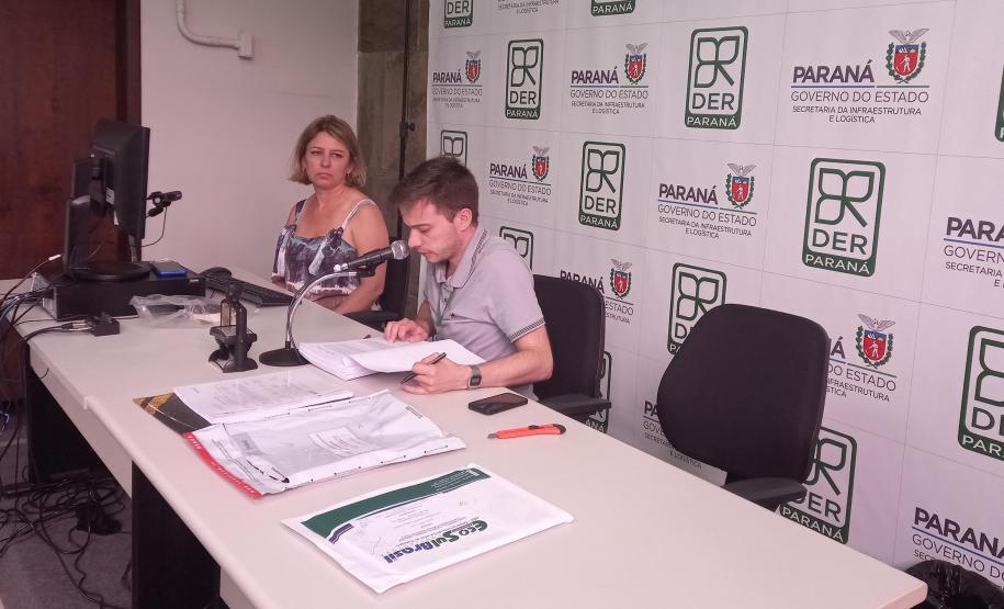 Abertura de envelopes com documentos de habilitação