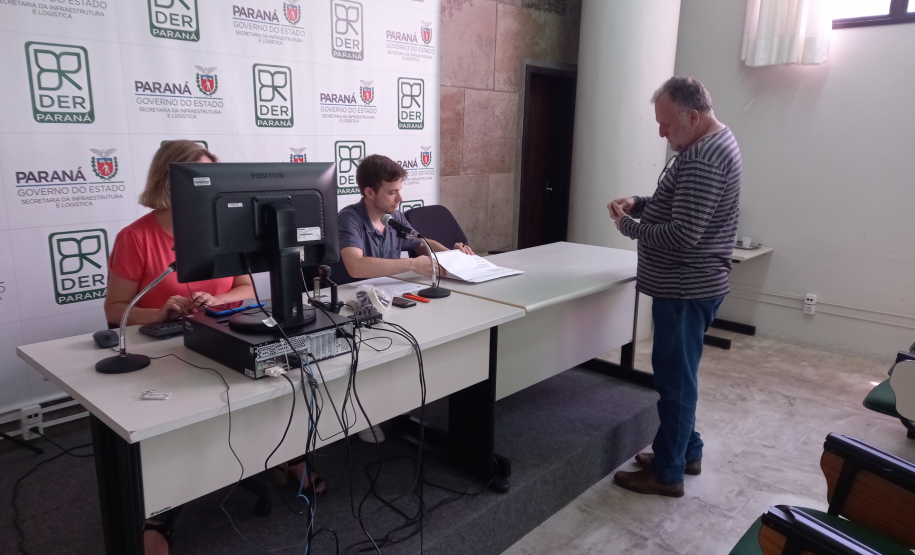 Abertura de envelopes de preços