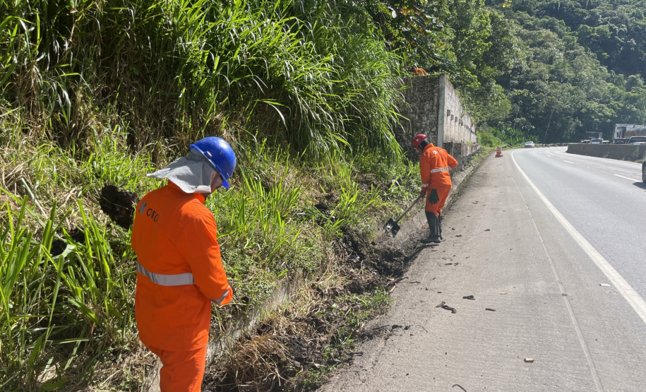 Serviços na BR-277 em 05/01/23
