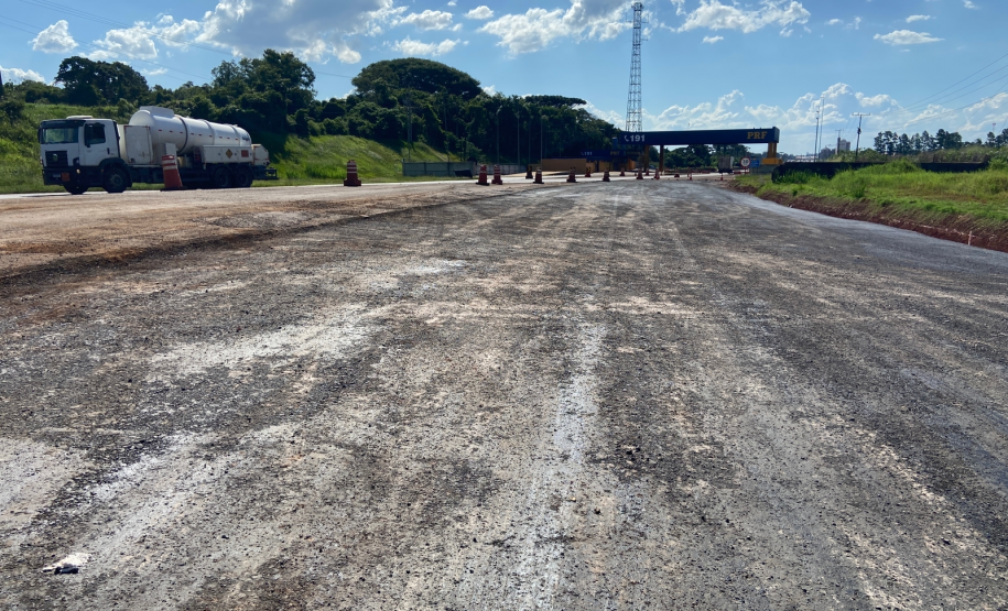 Nova trincheira da BR-277 em Cascavel