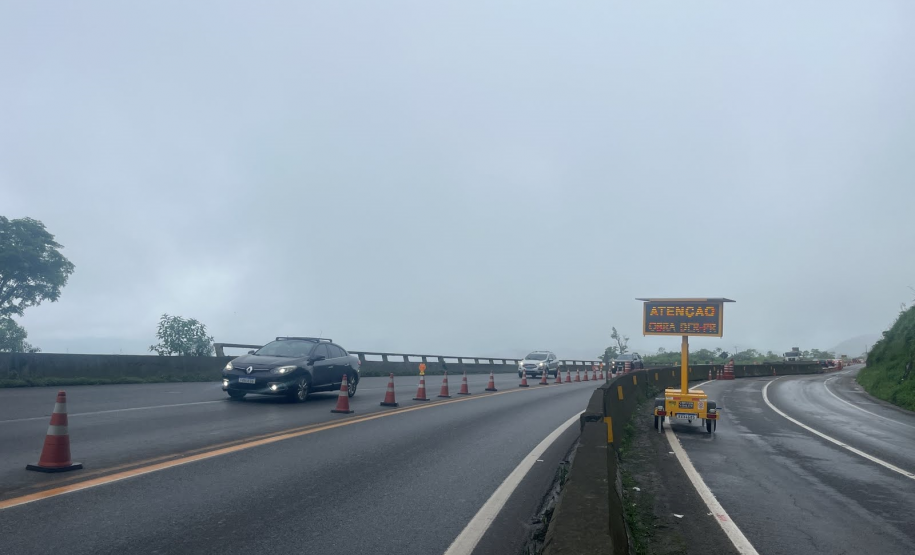 Serviços emergenciais na BR-277