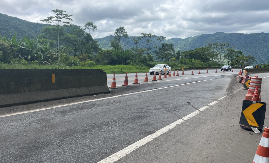 Serviços emergenciais na BR-277